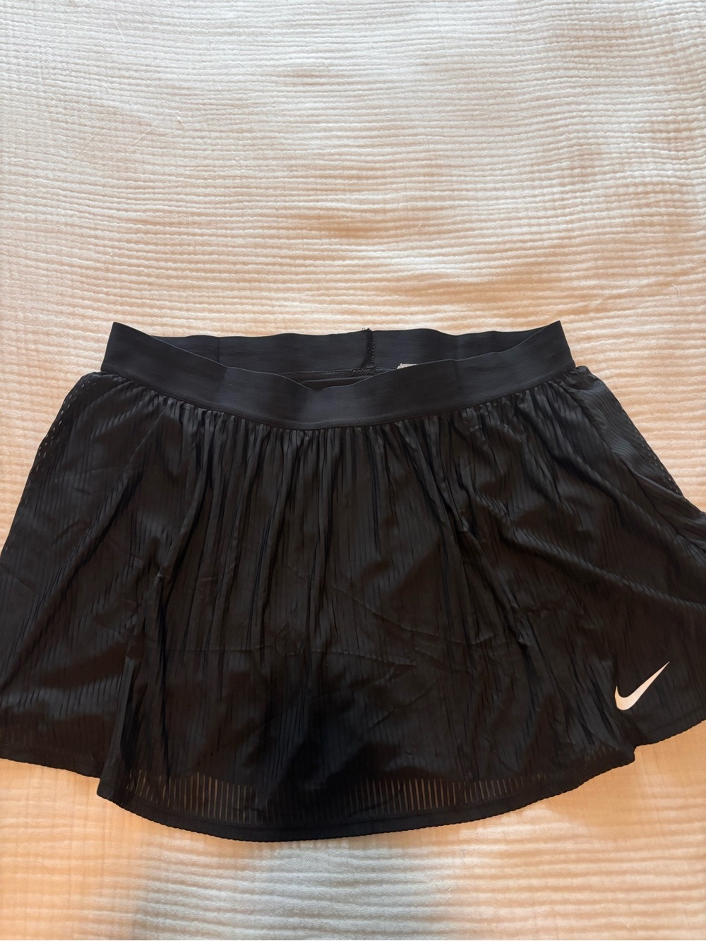 Nike Black Pleated Tennis Skort